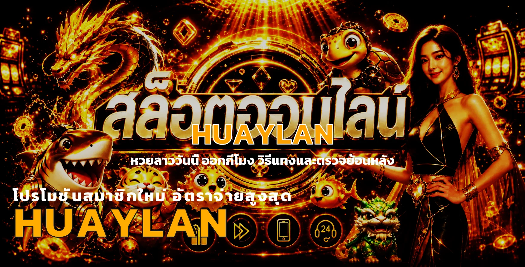 HUAYLAN หวยลาววันนี้ออกกี่โมง วิธีแทงและตรวจย้อนหลัง